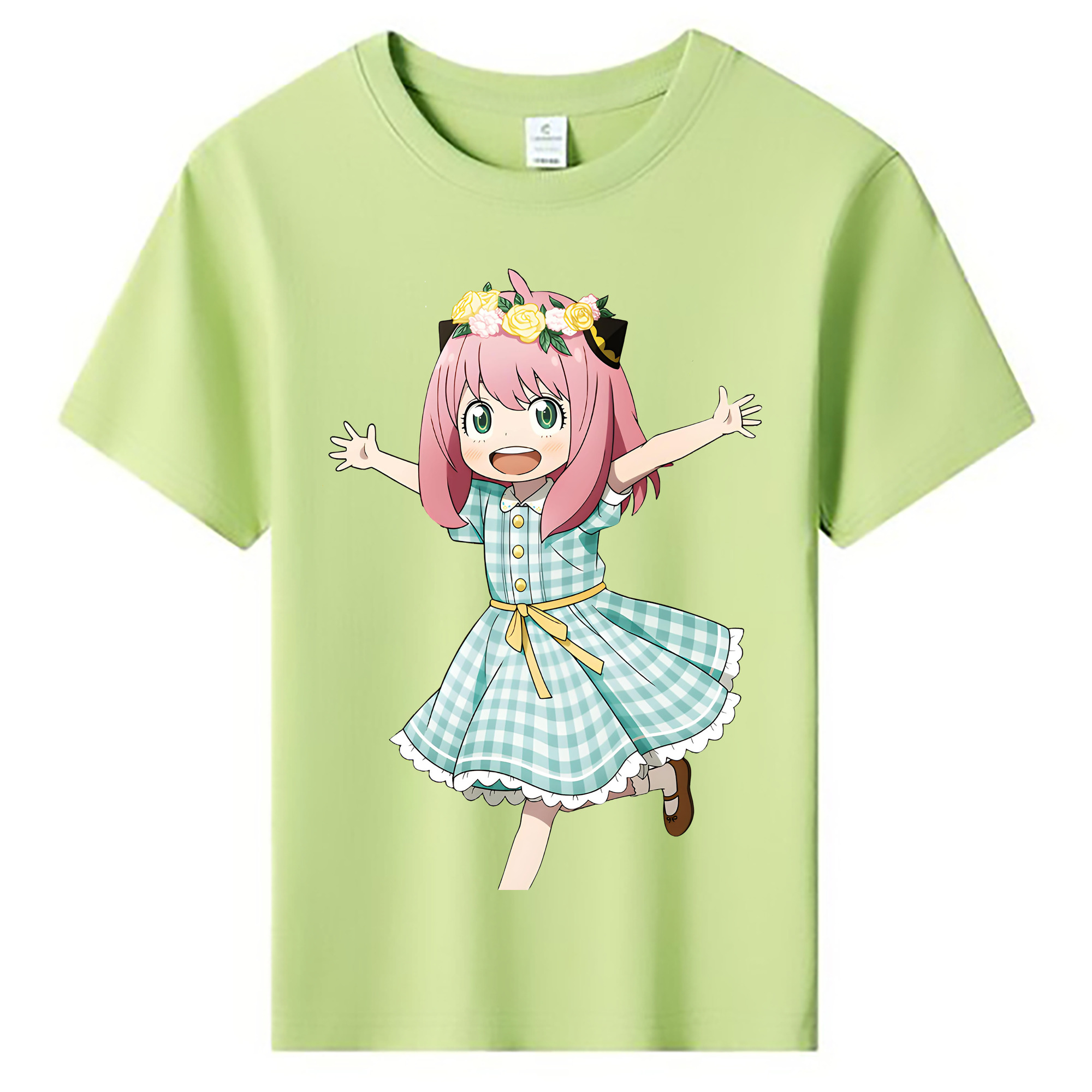 （画像用） SPY×FAMILY间谍家家酒 綿100％キッズTシャツ（フロントプリント）